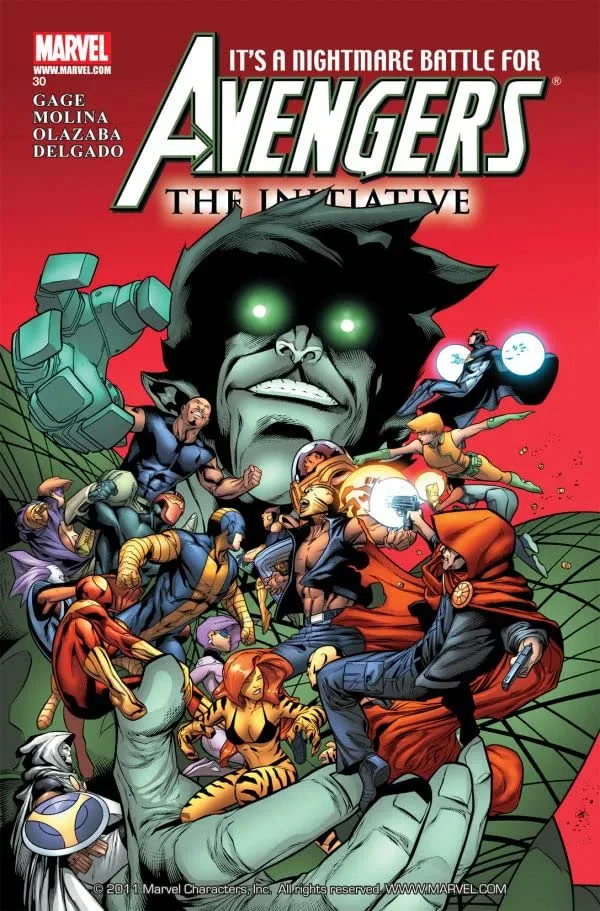 Cover of Avengers: The Initiative #30