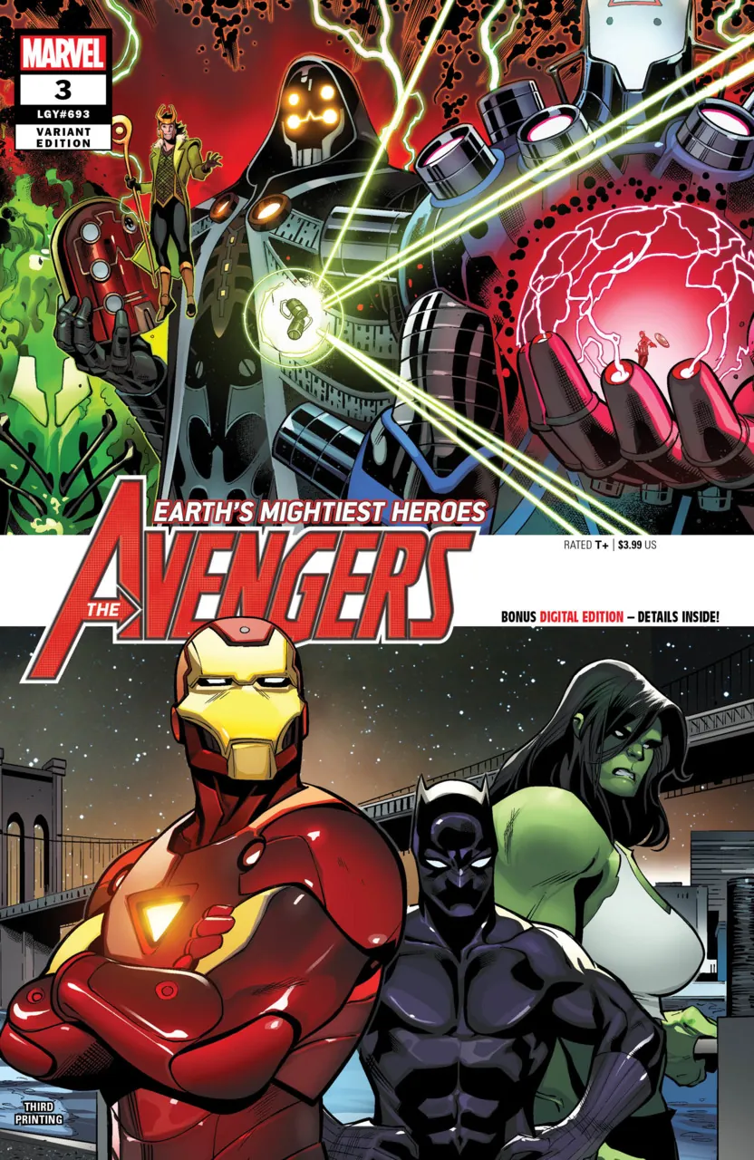 Cover of Avengers #3 (693)