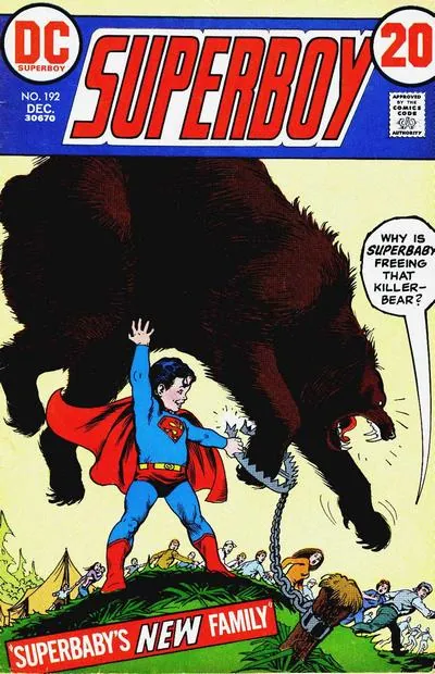 Cover of Superboy #192