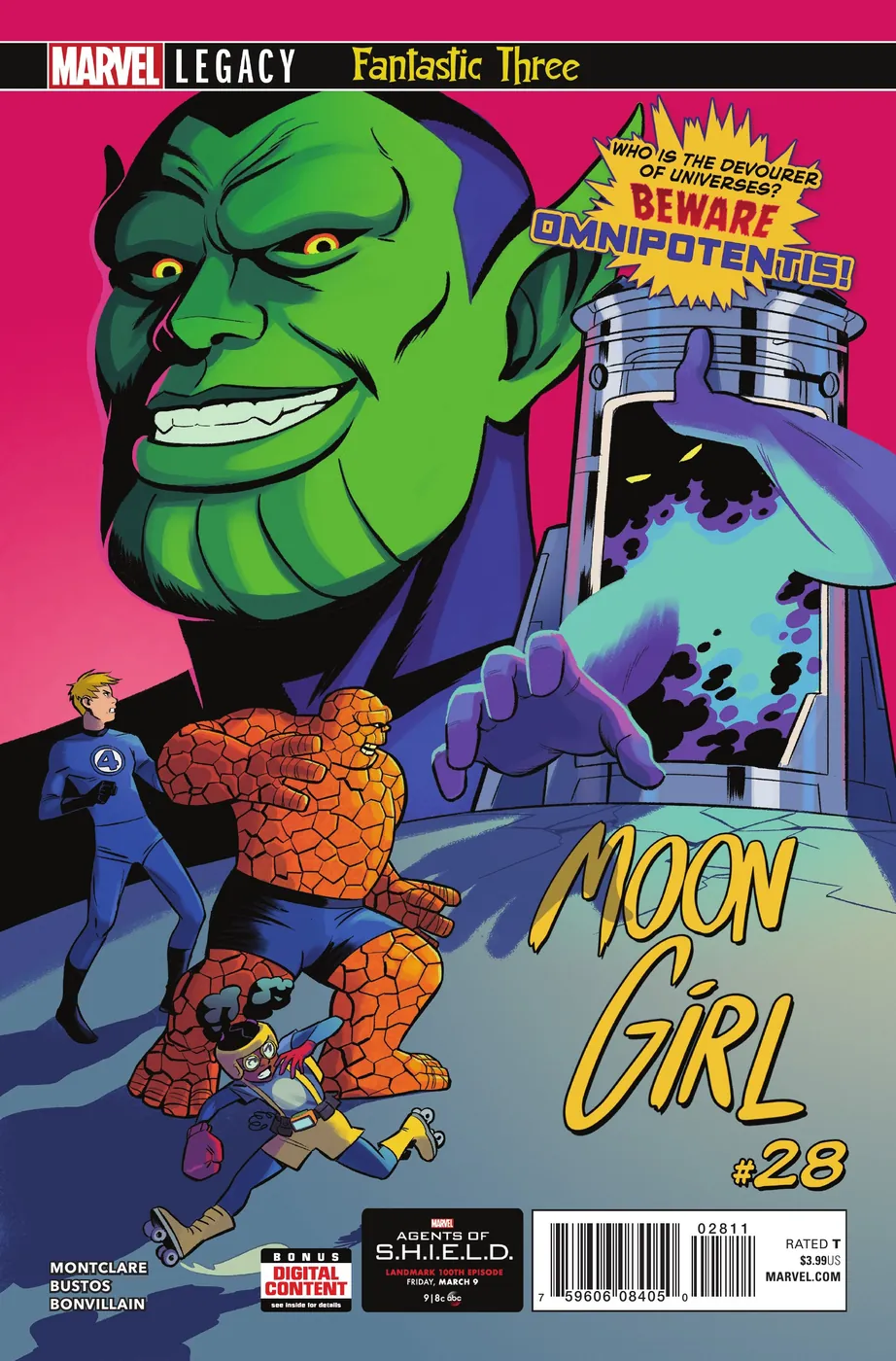 Cover of Moon Girl and Devil Dinosaur #28