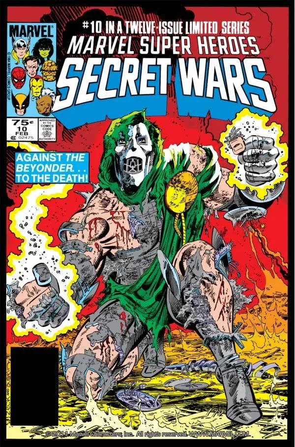 Cover of Marvel Super-Heroes Secret Wars #10
