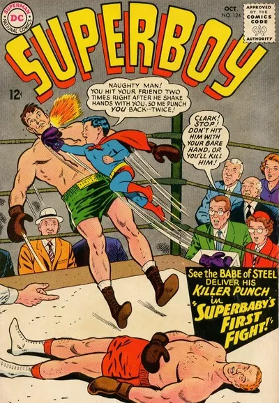 Cover of Superboy #124