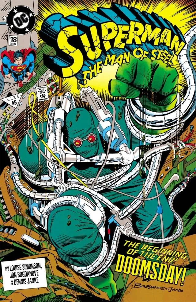 Cover of Superman: The Man of Steel #18