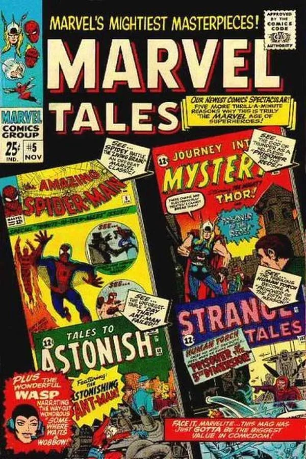 Cover of Marvel Tales #5