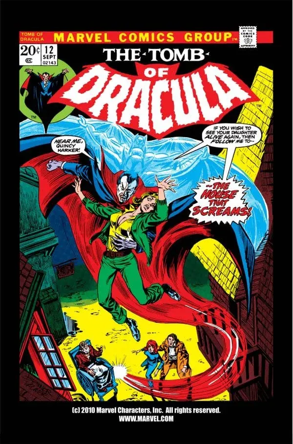 Cover of Tomb of Dracula #12