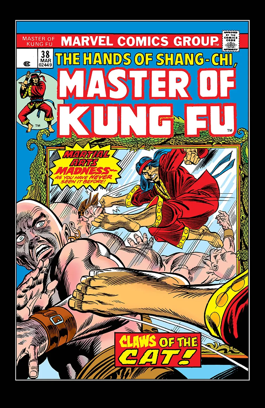 Cover of Master of Kung Fu #38