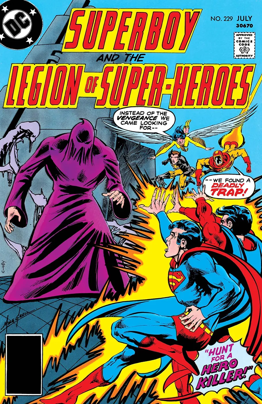 Cover of Superboy #229
