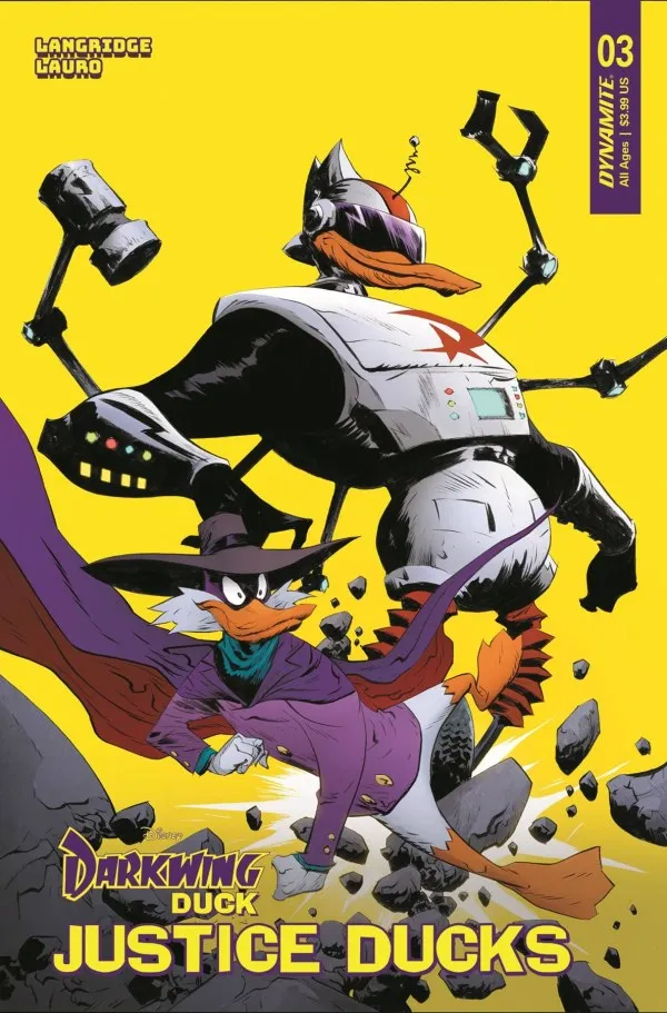 Cover of Darkwing Duck Justice Ducks #3
