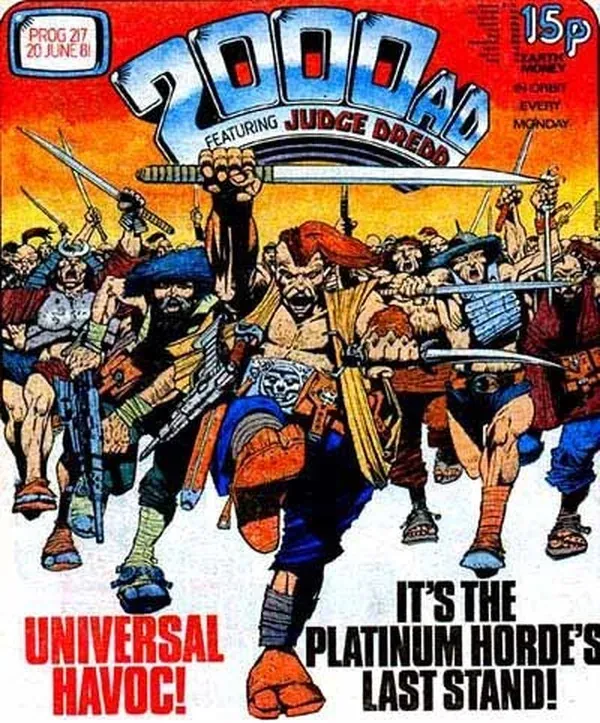 Cover of 2000 AD #217