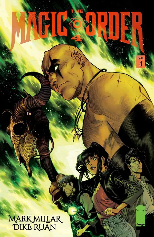 Cover of The Magic Order 4 #4