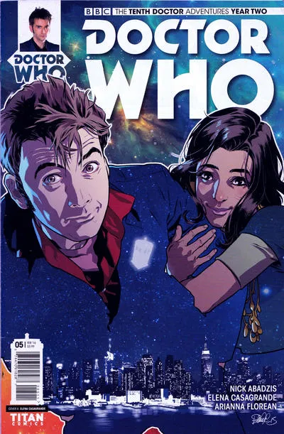 Cover of Doctor Who: The Tenth Doctor, Year Two #5