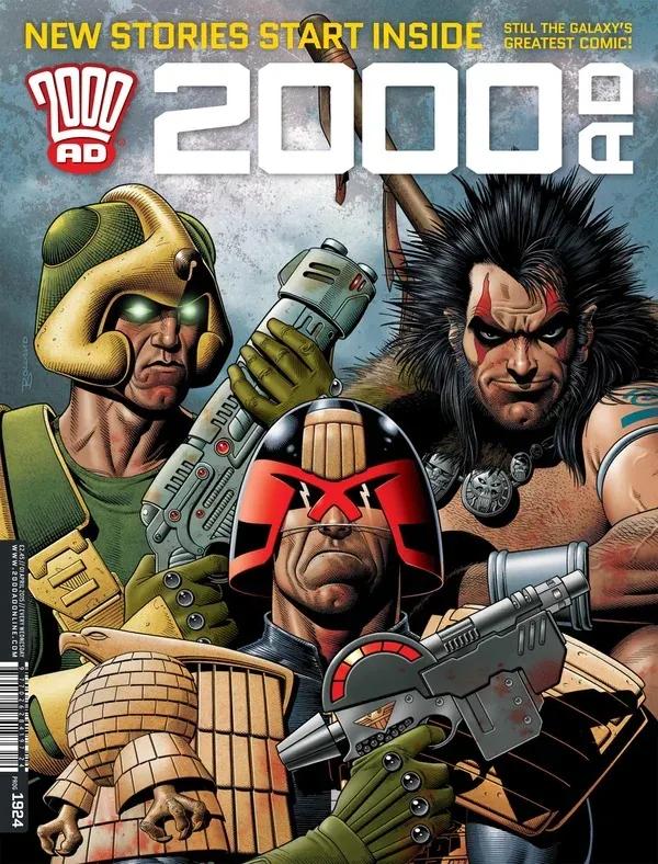 Cover of 2000 AD #1924
