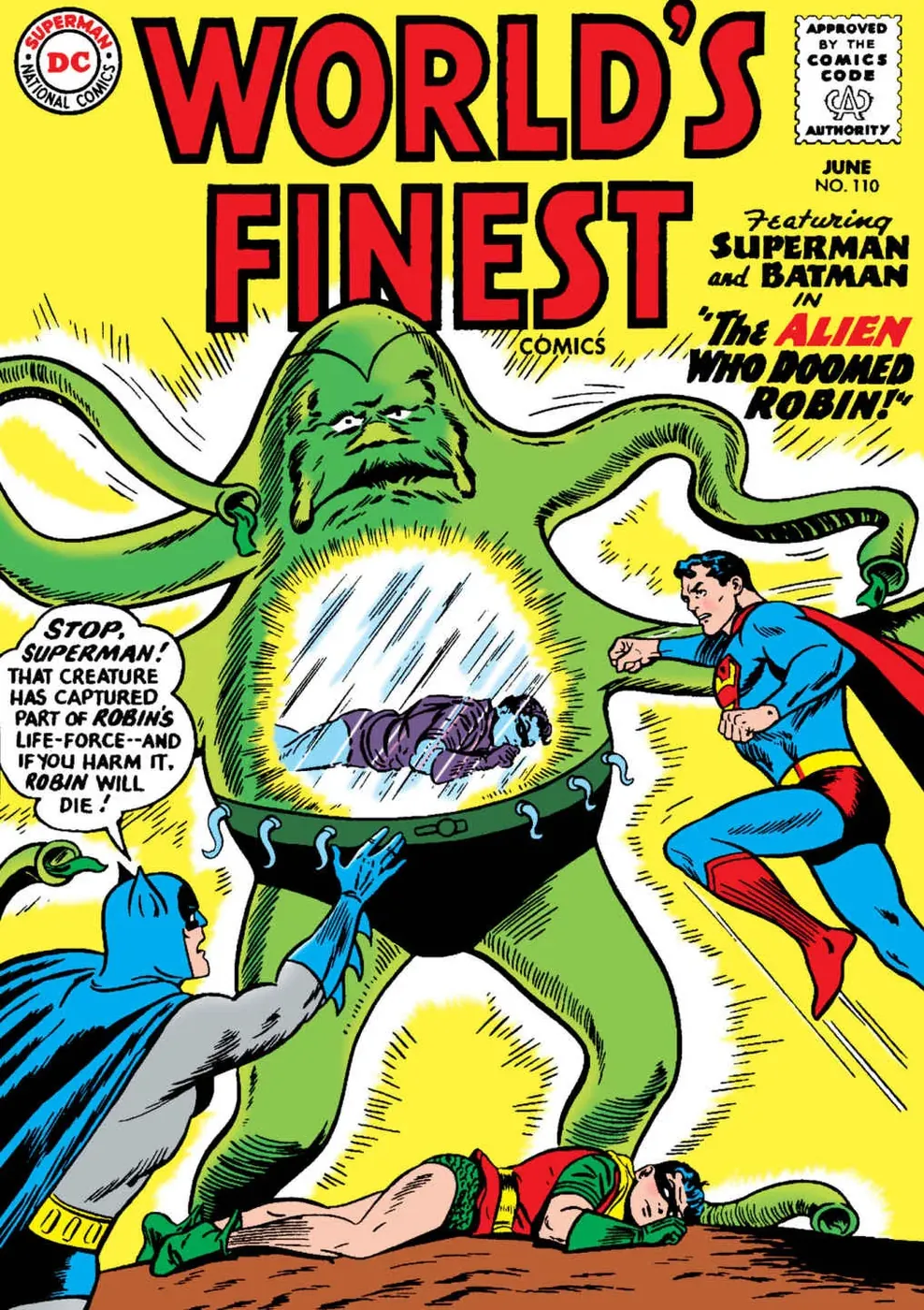 Cover of World's Finest Comics #110