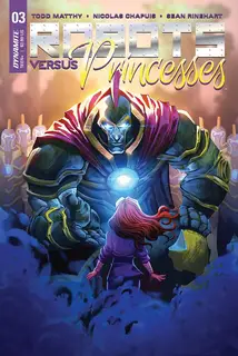 Cover of Robots vs. Princesses #3