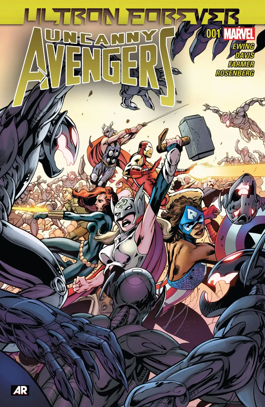 Cover of Uncanny Avengers: Ultron Forever #1