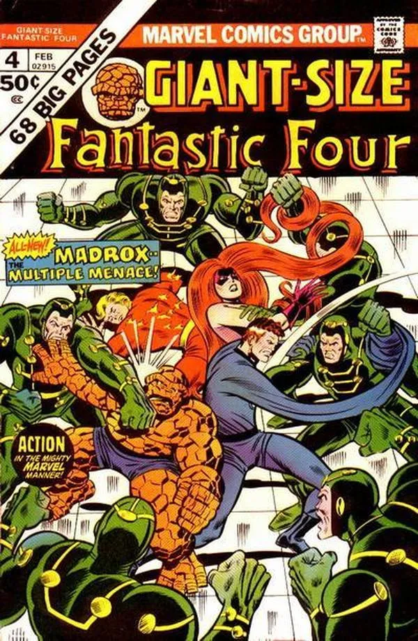 Cover of Giant-Size Fantastic Four #4