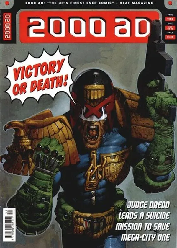 Cover of 2000 AD #1155