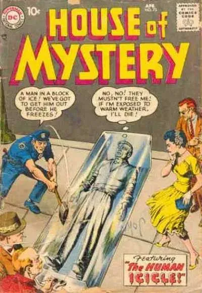 Cover of House of Mystery #73