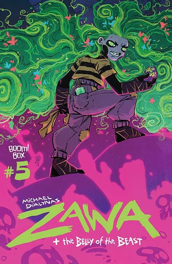Cover of Zawa + the Belly of the Beast #5