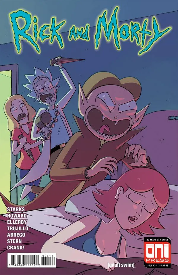 Cover of Rick and Morty #38