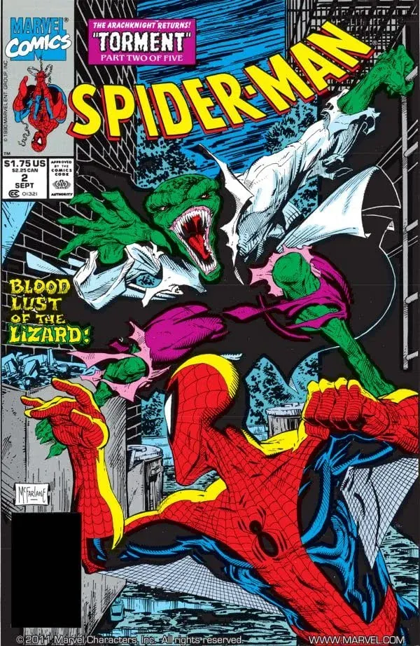 Cover of Spider-Man #2
