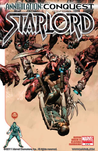 Cover of Annihilation: Conquest - Starlord #4