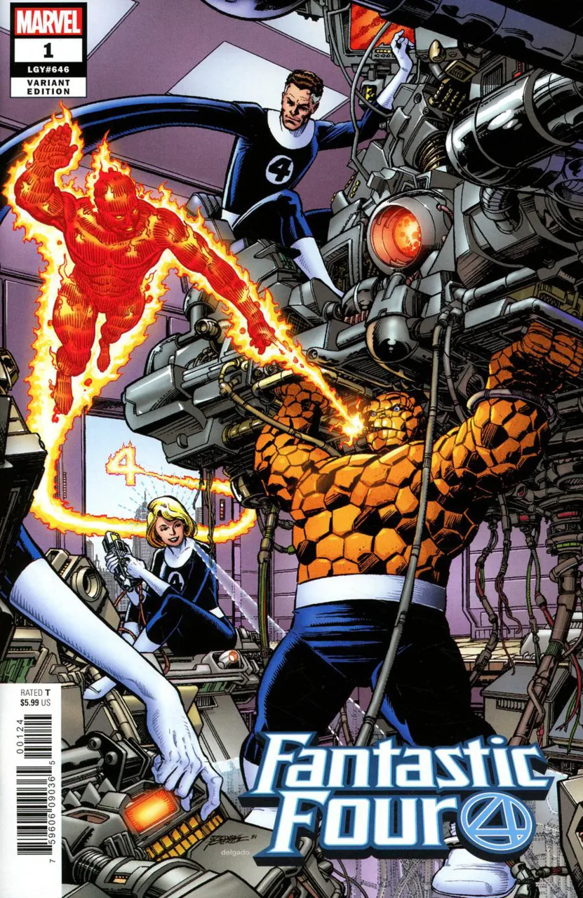 Cover of Fantastic Four #1 (646)