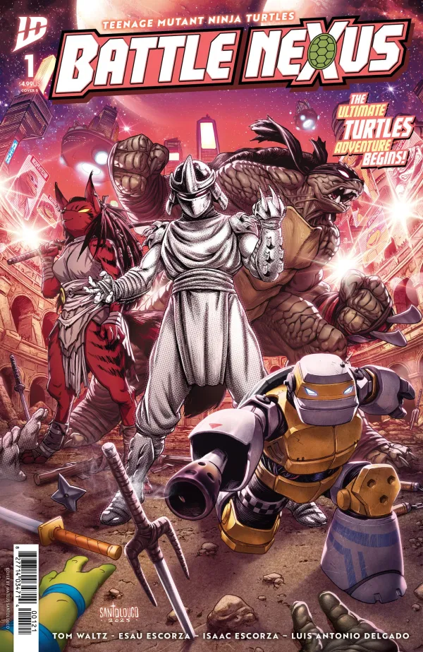 Cover of Teenage Mutant Ninja Turtles: Battle Nexus #1