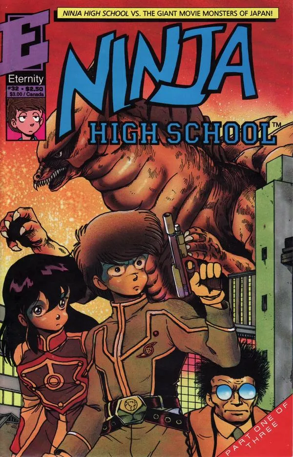Cover of Ninja High School #32