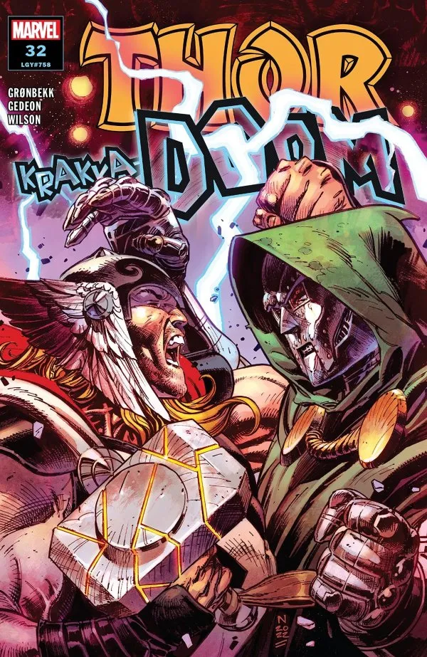 Cover of Thor #32 (758)