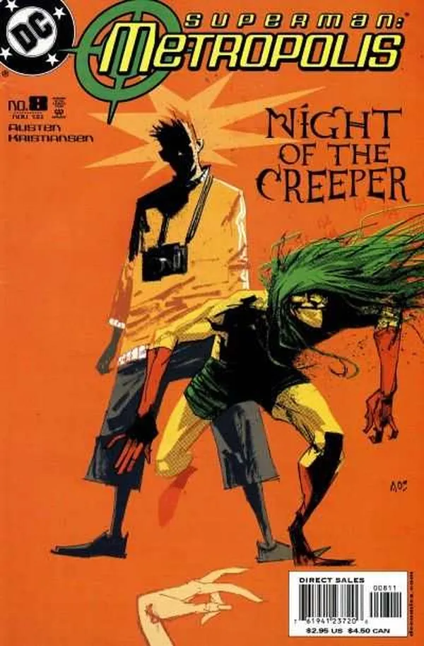 Cover of Superman: Metropolis #8