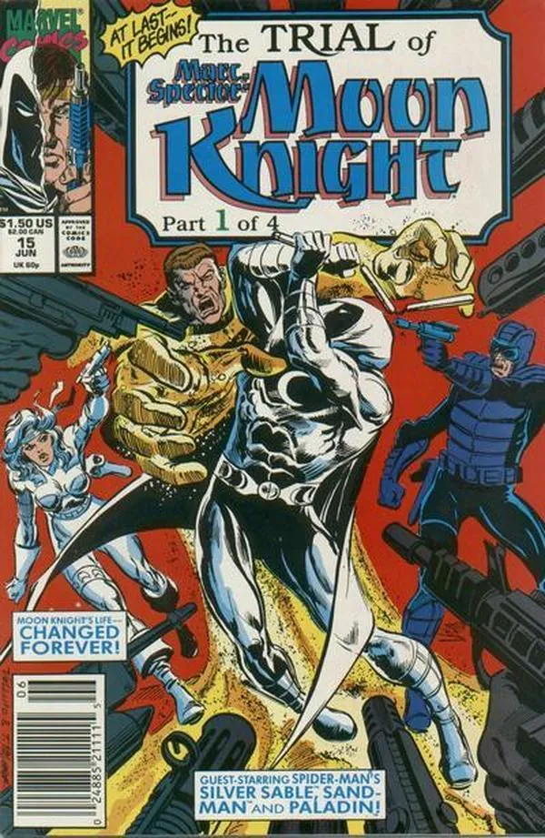 Cover of Marc Spector: Moon Knight #15