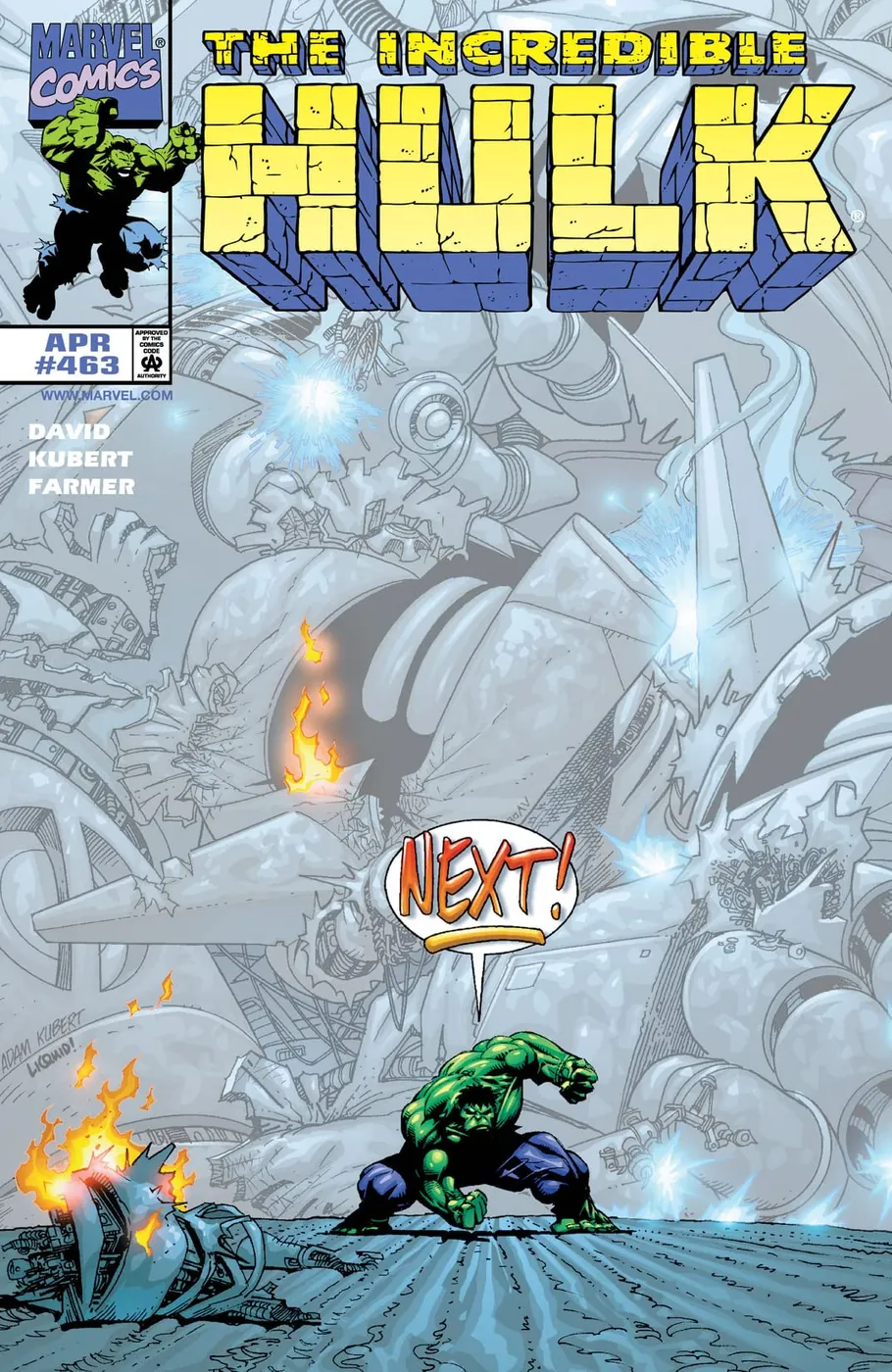 Cover of The Incredible Hulk #463