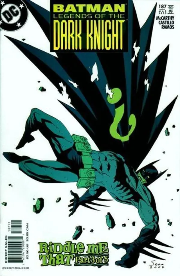 Cover of Batman: Legends of the Dark Knight #187