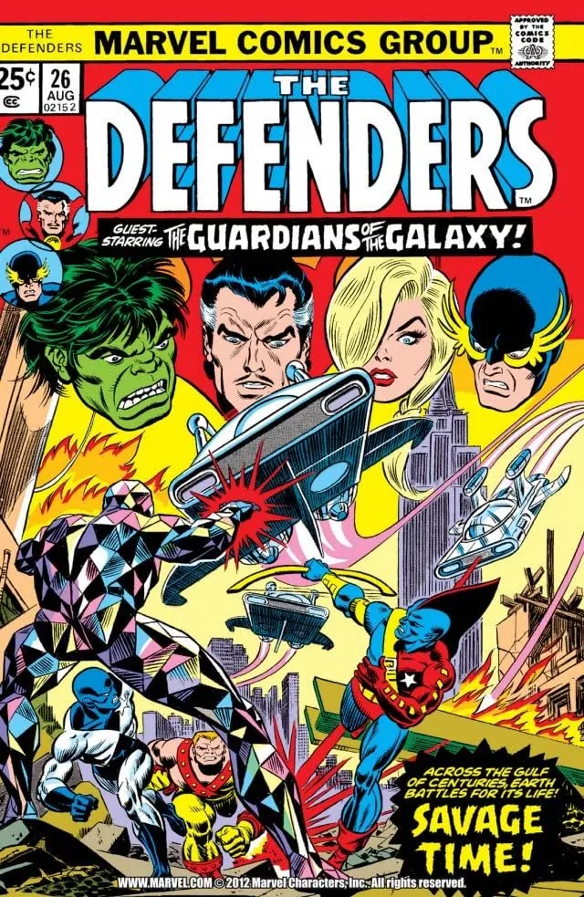Cover of The Defenders #26