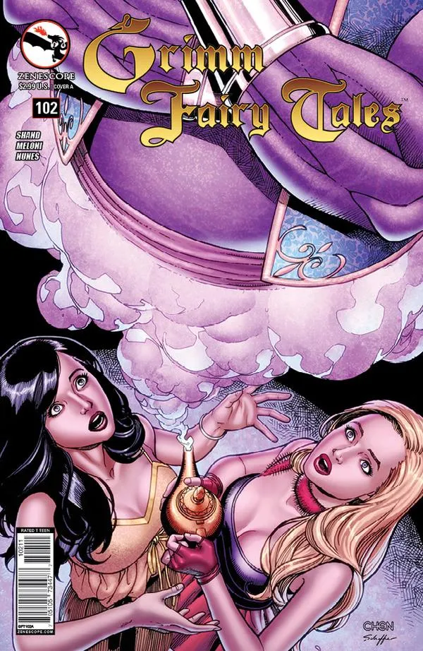 Cover of Grimm Fairy Tales #102