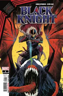 Cover of King in Black: Black Knight #1