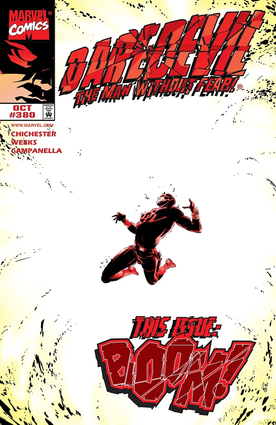 Cover of Daredevil #380