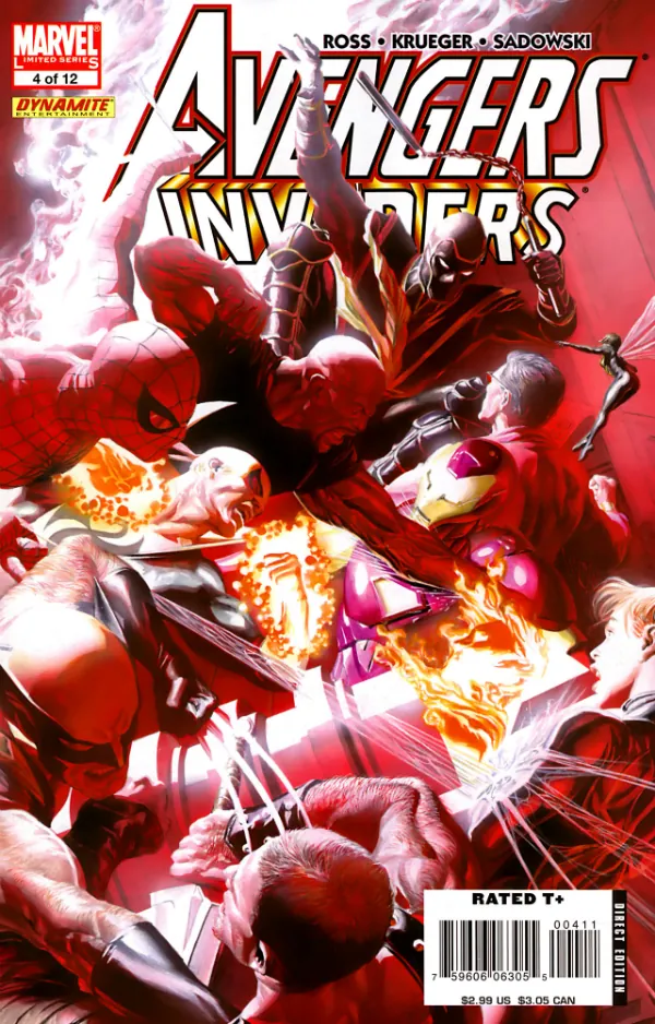 Cover of Avengers / Invaders #4
