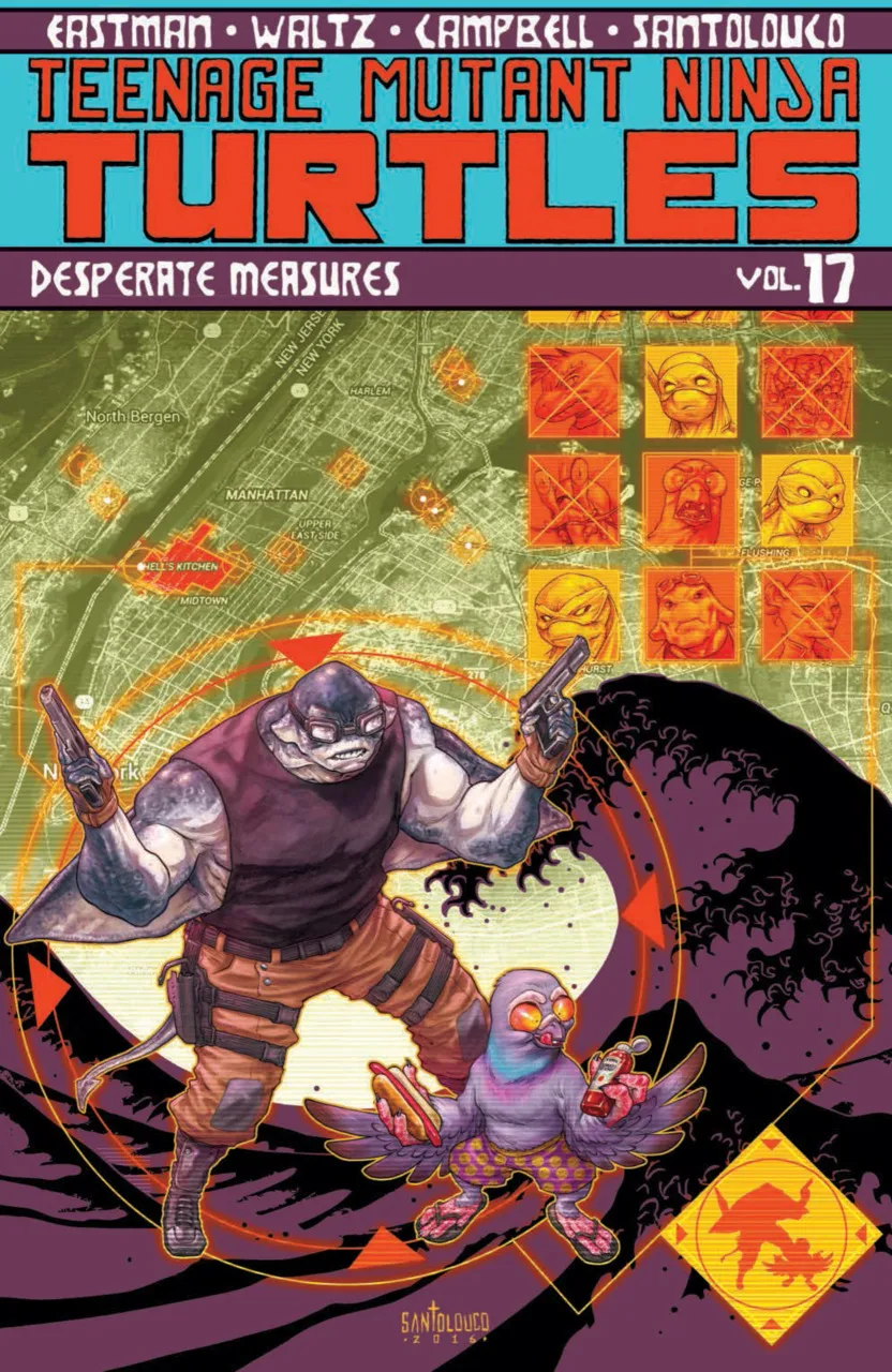 Cover of Teenage Mutant Ninja Turtles #17