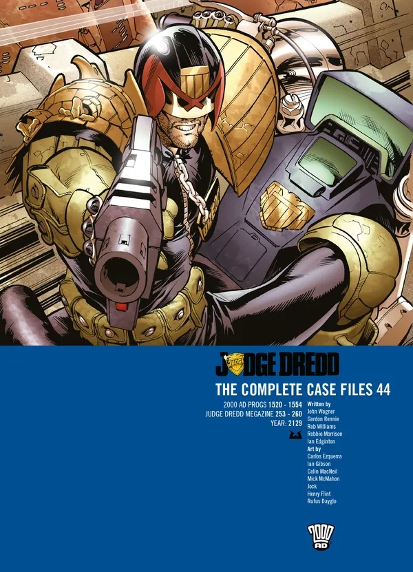 Cover of Judge Dredd: The Complete Case Files #44
