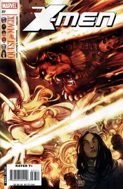 Cover of New X-Men #37