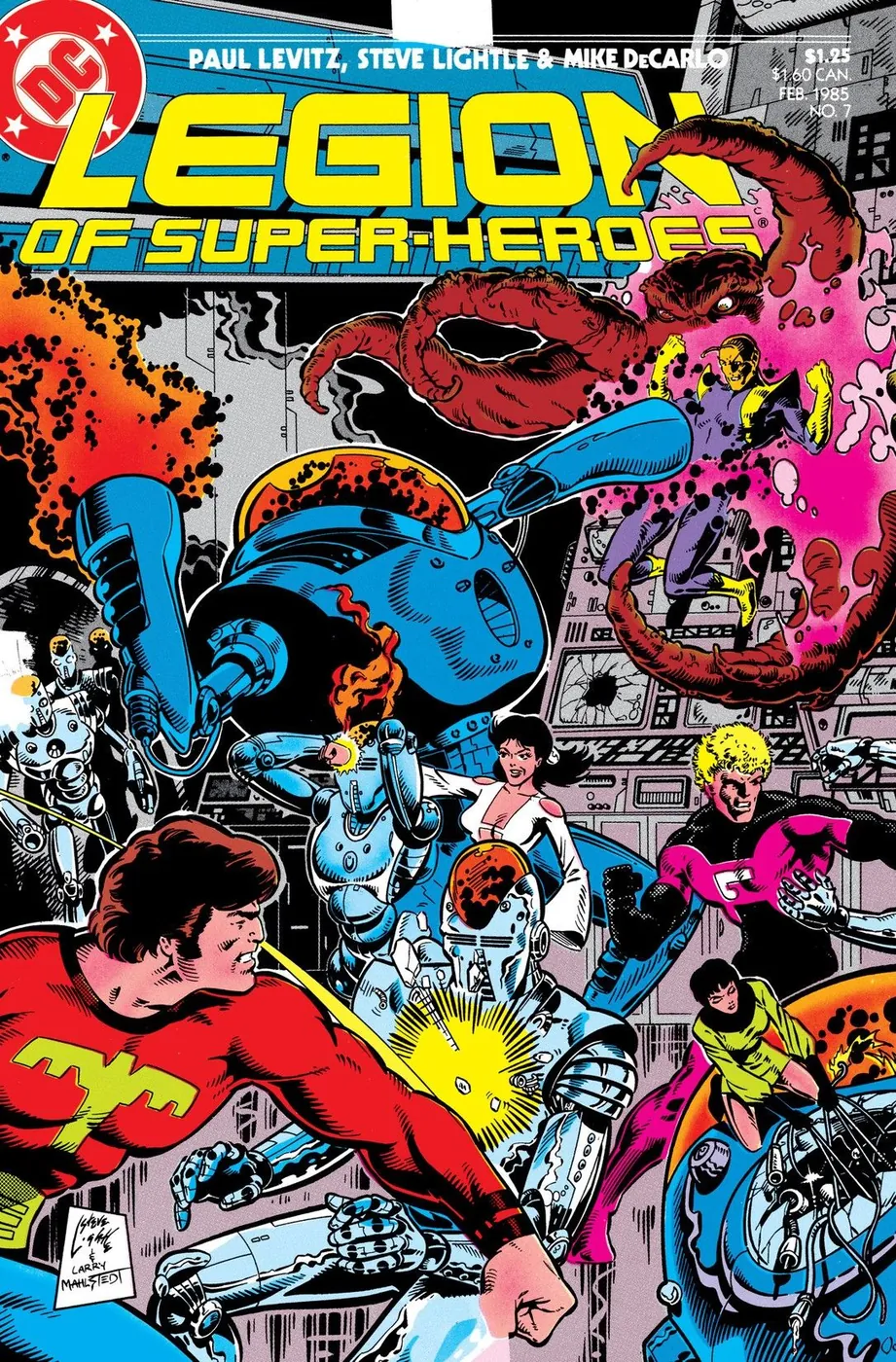 Cover of Legion of Super-Heroes #7