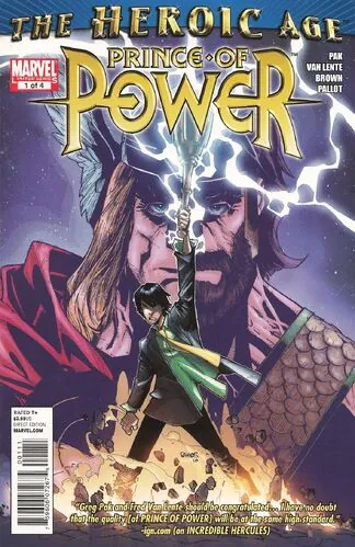 Cover of Heroic Age: Prince of Power #1