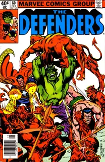 Cover of The Defenders #80