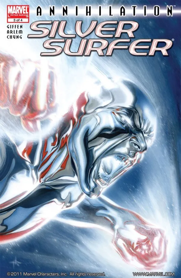 Cover of Annihilation: Silver Surfer #3