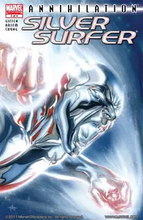 Cover of Annihilation: Silver Surfer #3