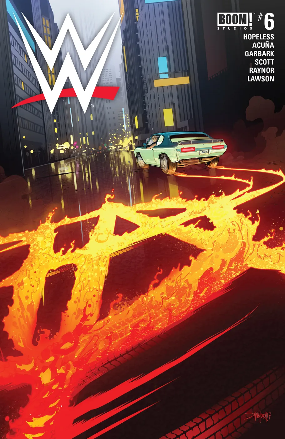 Cover of WWE #6