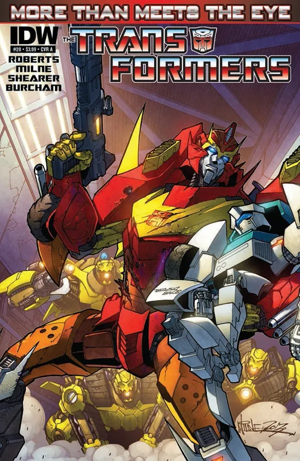 Cover of The Transformers: More Than Meets the Eye #20
