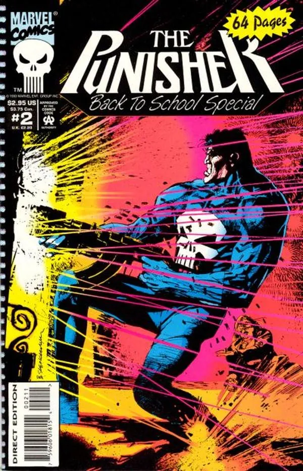 Cover of Punisher Back to School Special #2
